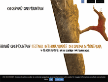 Tablet Screenshot of cervinocinemountain.it